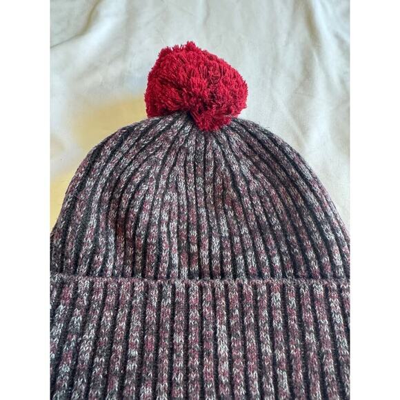 Women's Textured Fleece-Lined Knit Beanie - Picture 7 of 9